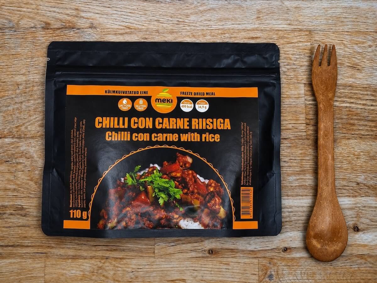 Chilli con carne riisiga Chilli con carne riisiga