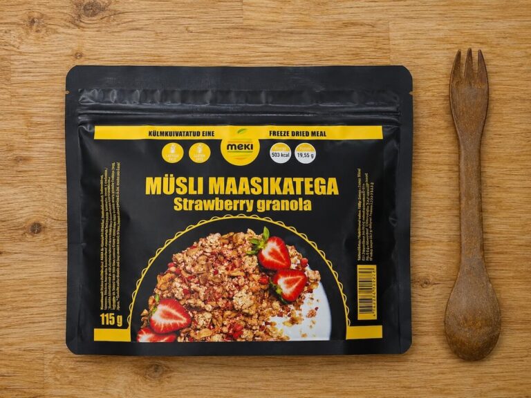 Müsli maasikatega