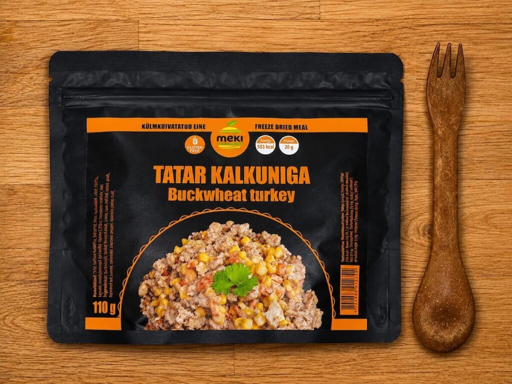 Гречка з індичкою